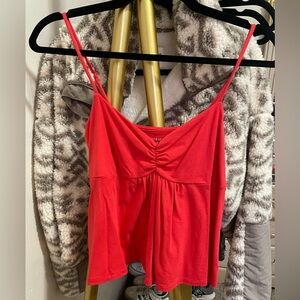 American Eagle Outfitters Vibrant Red Top